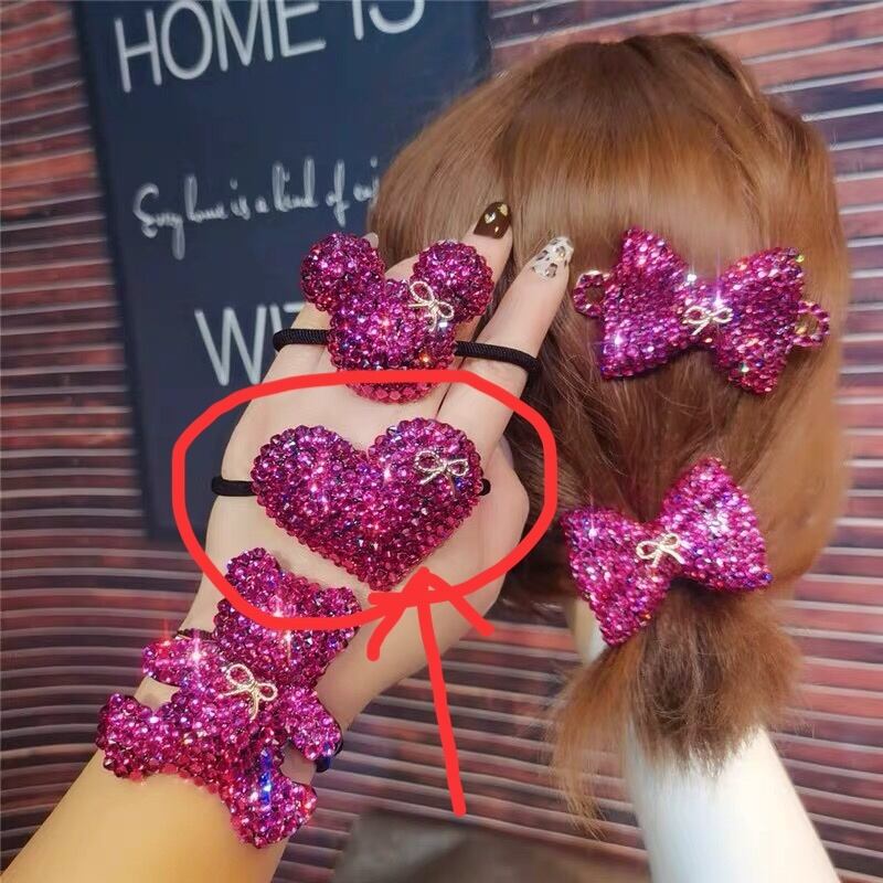 SALE❣️【即納❣️【複数デザイン】ヘアピン ヘアゴム ハート リボン
