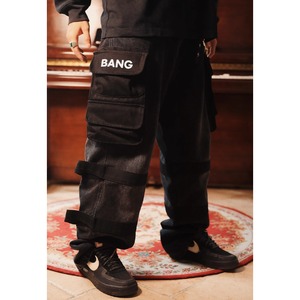 【DRIP3169】BANG Multi-Pocket Straps Loose Denim