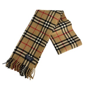 Burberry バーバリー ノバチェック  カシミヤマフラー 12038-202311