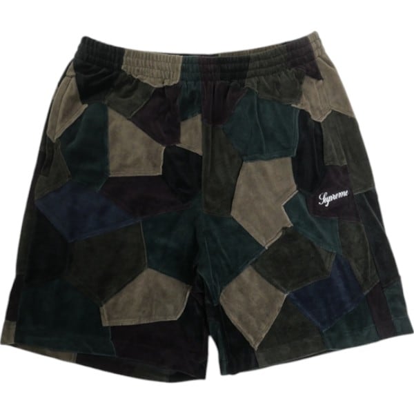Supreme 25ss Patchwork Velour Short