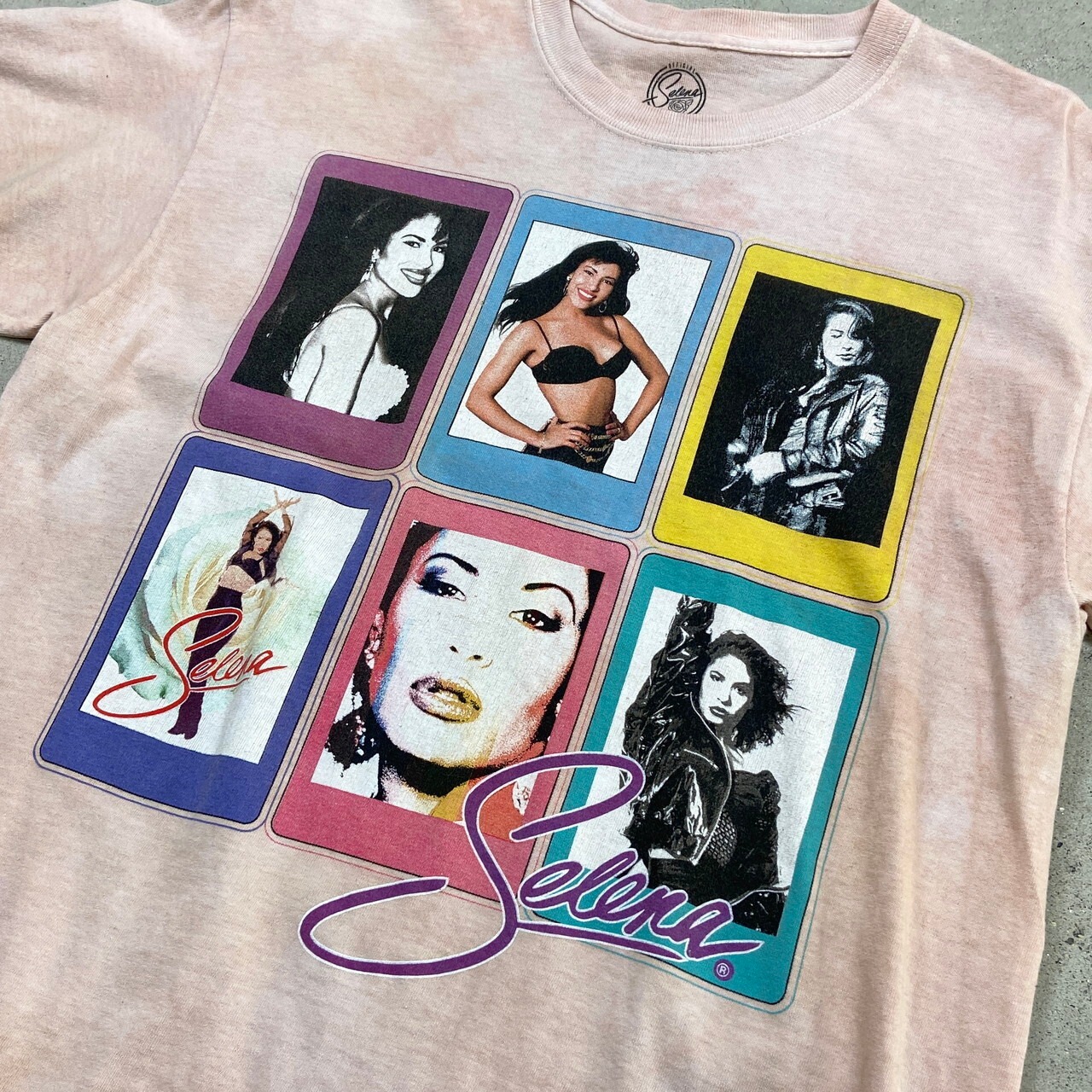 SELENA セレーナ アーティスト フォトプリント アーティスト バンドT 