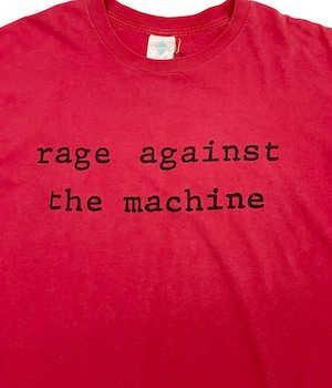VINTAGE 90s BAND T-shirt -RAGE AGAINST THE MACHINE-