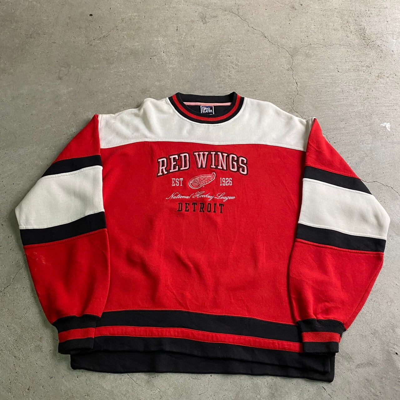 90s  RED WINGS プルオーバー NHL