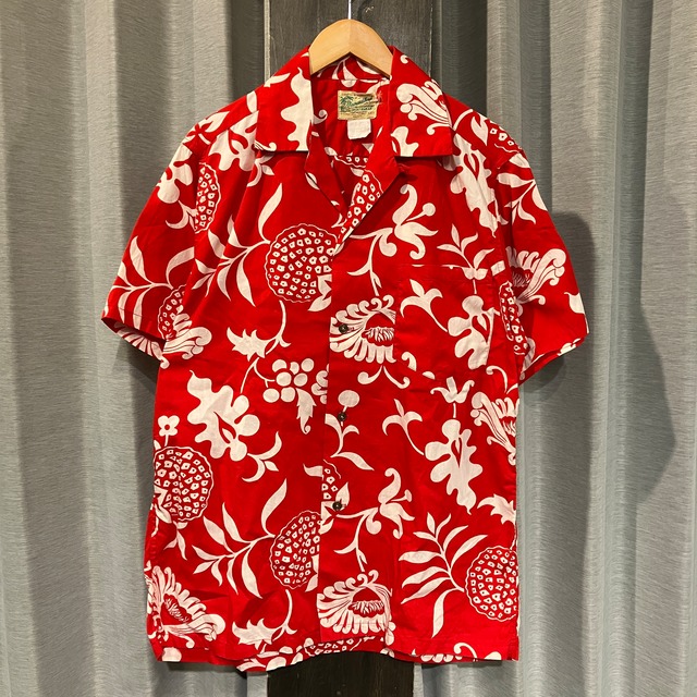 1950s DIAMOND HEAD HAWAIIAN SHIRT M