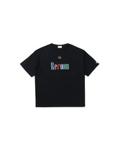 【#Re:room】COLOR LOGO EMBROIDERY T-SHIRTS［REC898］