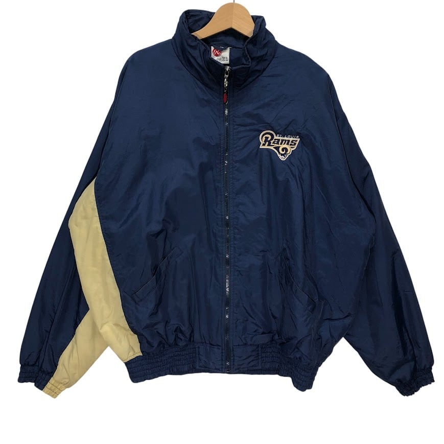 70年~80年代 USA製 Swingster コーチジャケット NAVAL メンズS 古着