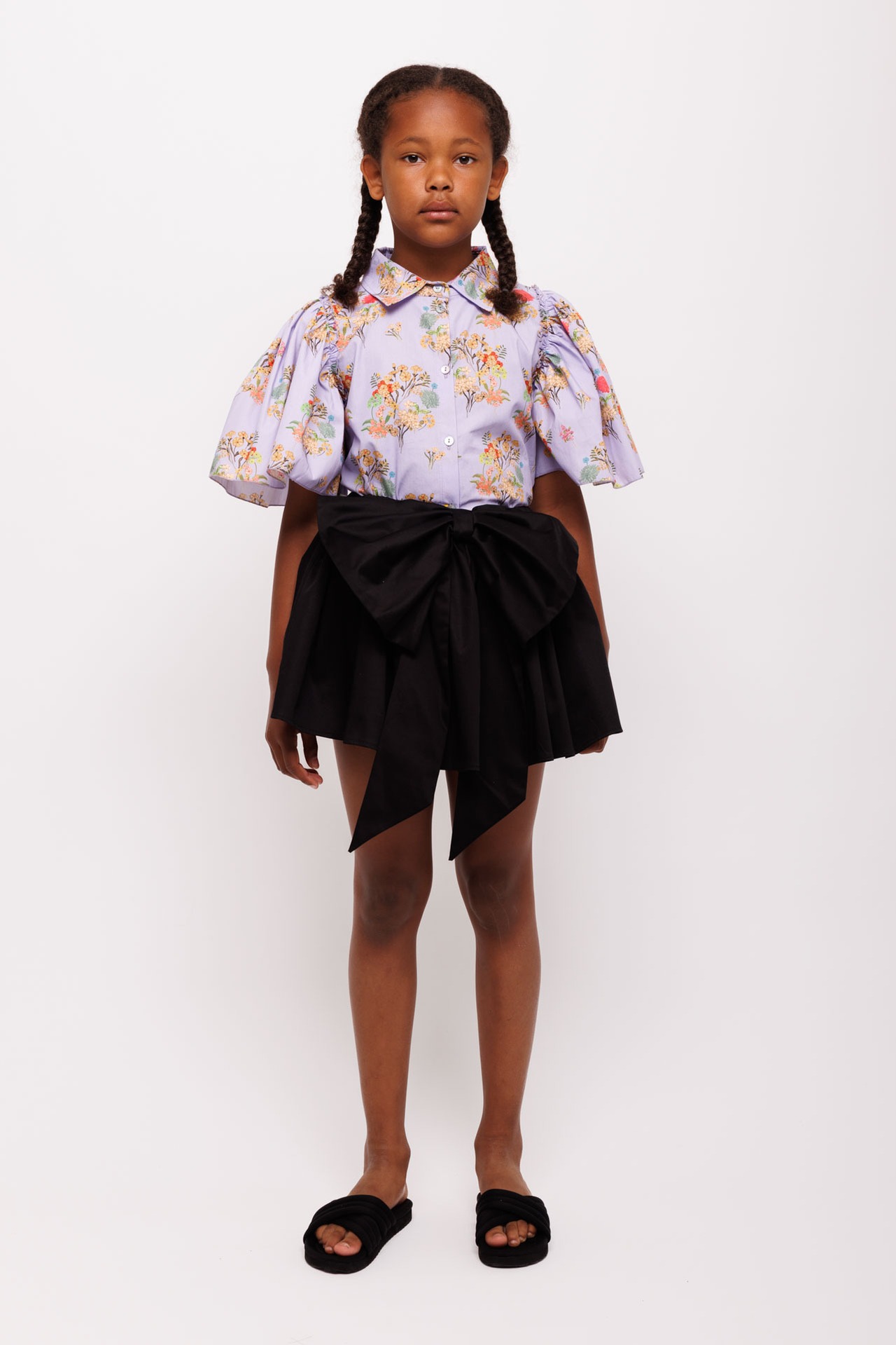 ＜CHRISTINA ROHDE＞ベルスリーブ ブラウス Blouse No. 415（flower) - 3