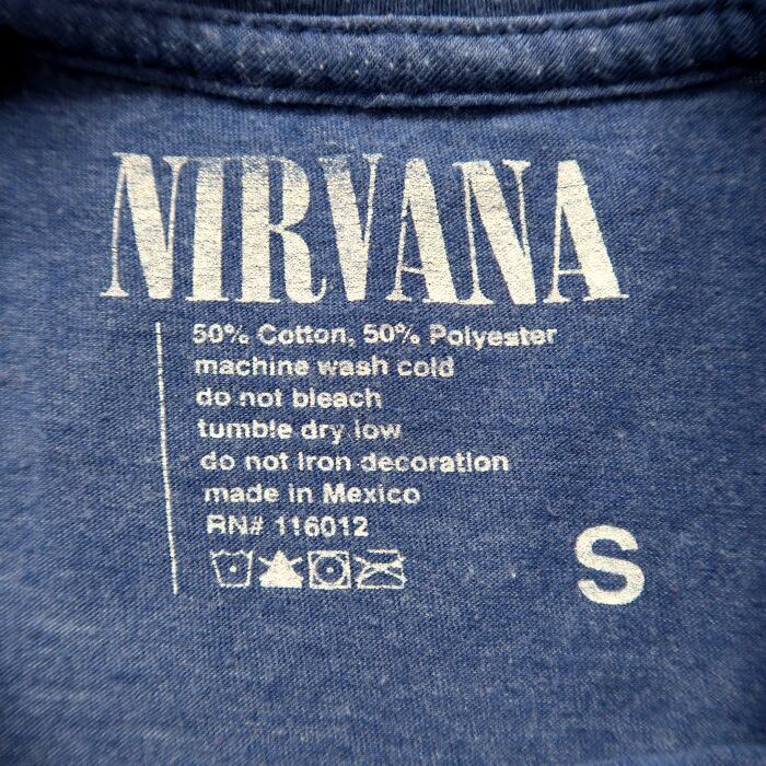 【即購入OK】NIRVANA 半袖Tシャツ　サイズ S カーキ