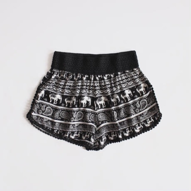 bohemian short pants
