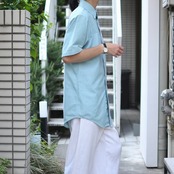 CRAFT & BARROW turquoise blue oxford shirt