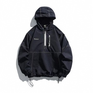 Half zip anorak pullover jacket 1089