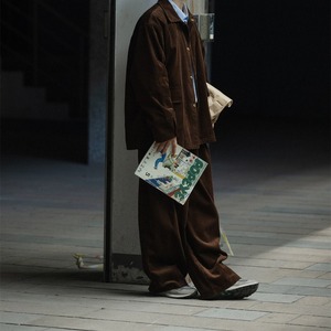 ブラウンコーヒーカラーコーデュロイパンツ　985