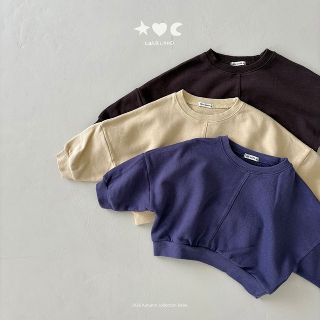 【ﾉﾍﾞﾙﾃｨ＆送料無料】Circle Sweatshirt / lalaland