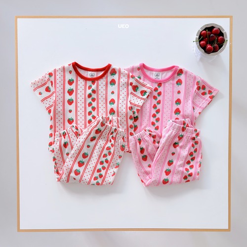 《予約・取り寄せ》Strawberry Pleats SET / ueo