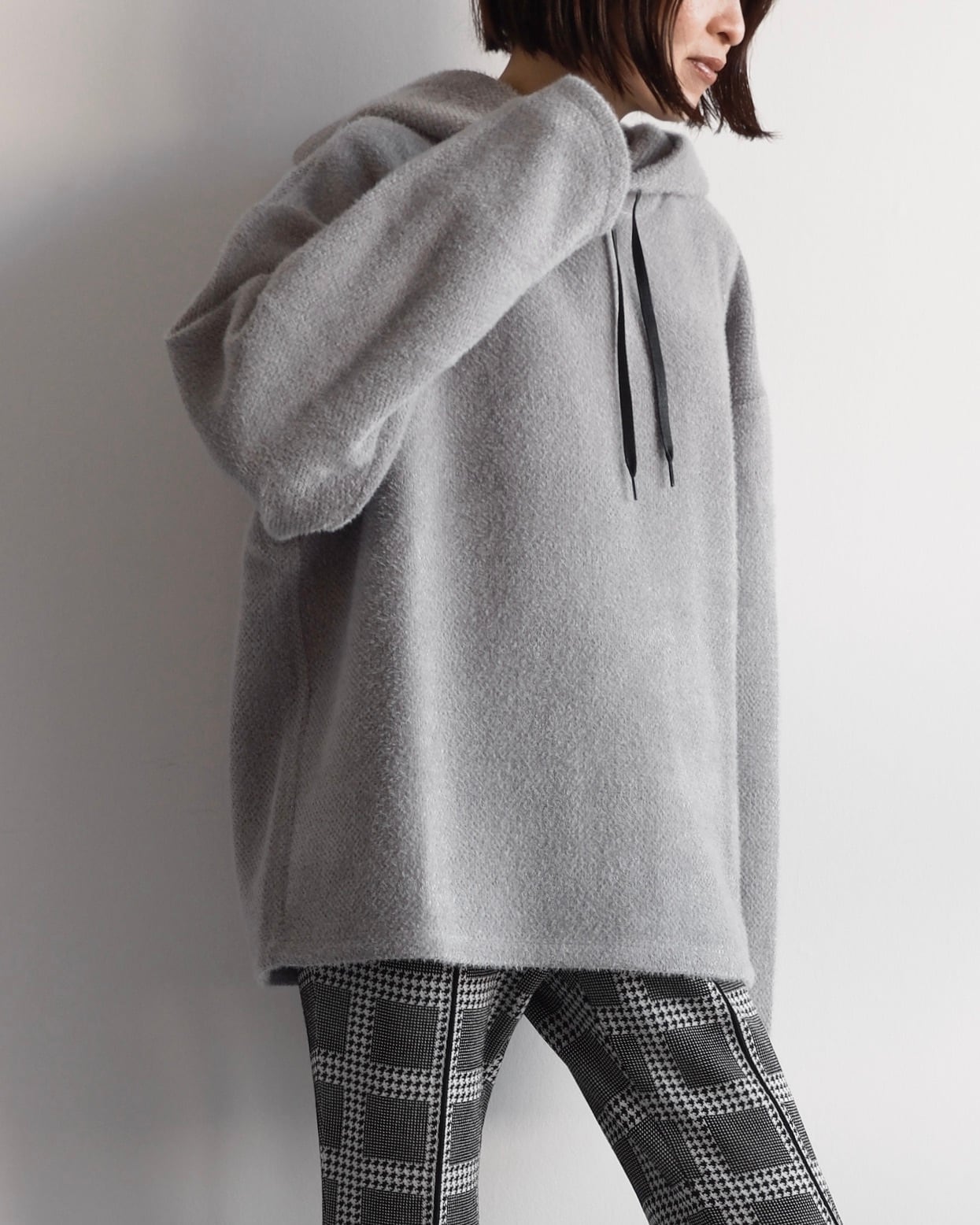 ROLD SKOV TEXTURED KNIT HOODIE | dear closet
