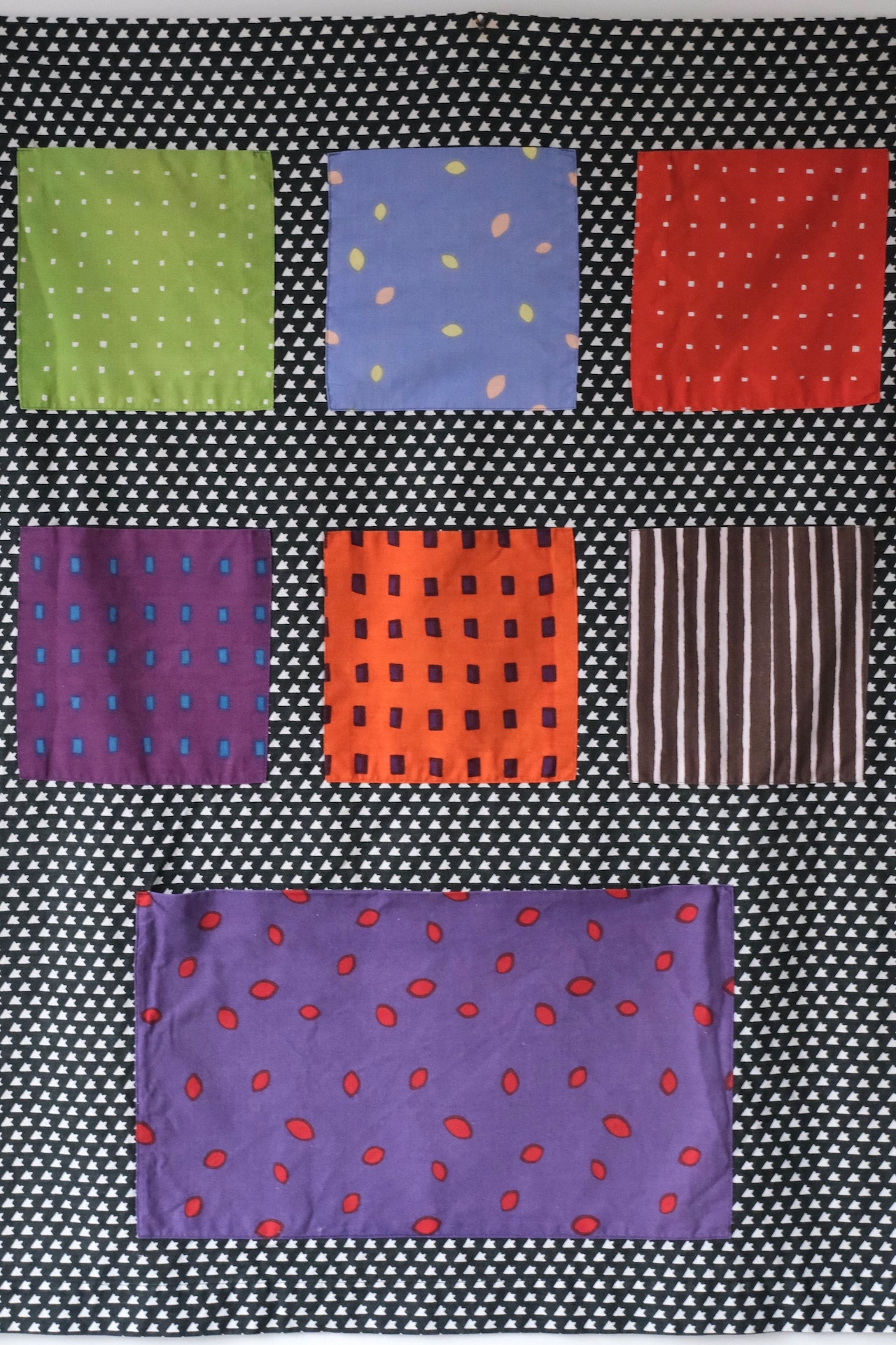 Marimekko Lokerikko fabric wall pocket