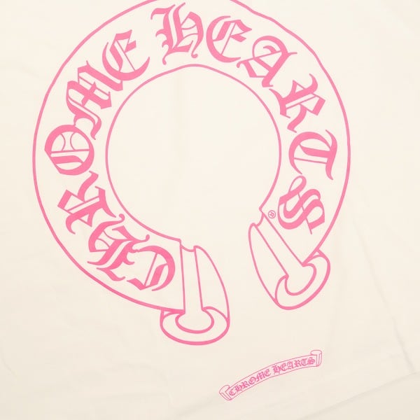 CHROME HEARTS 正規店購入 ロンT Size【S】 CHROME HEARTS クロム・ハーツ HORSESHOE L/S TEE WHITE