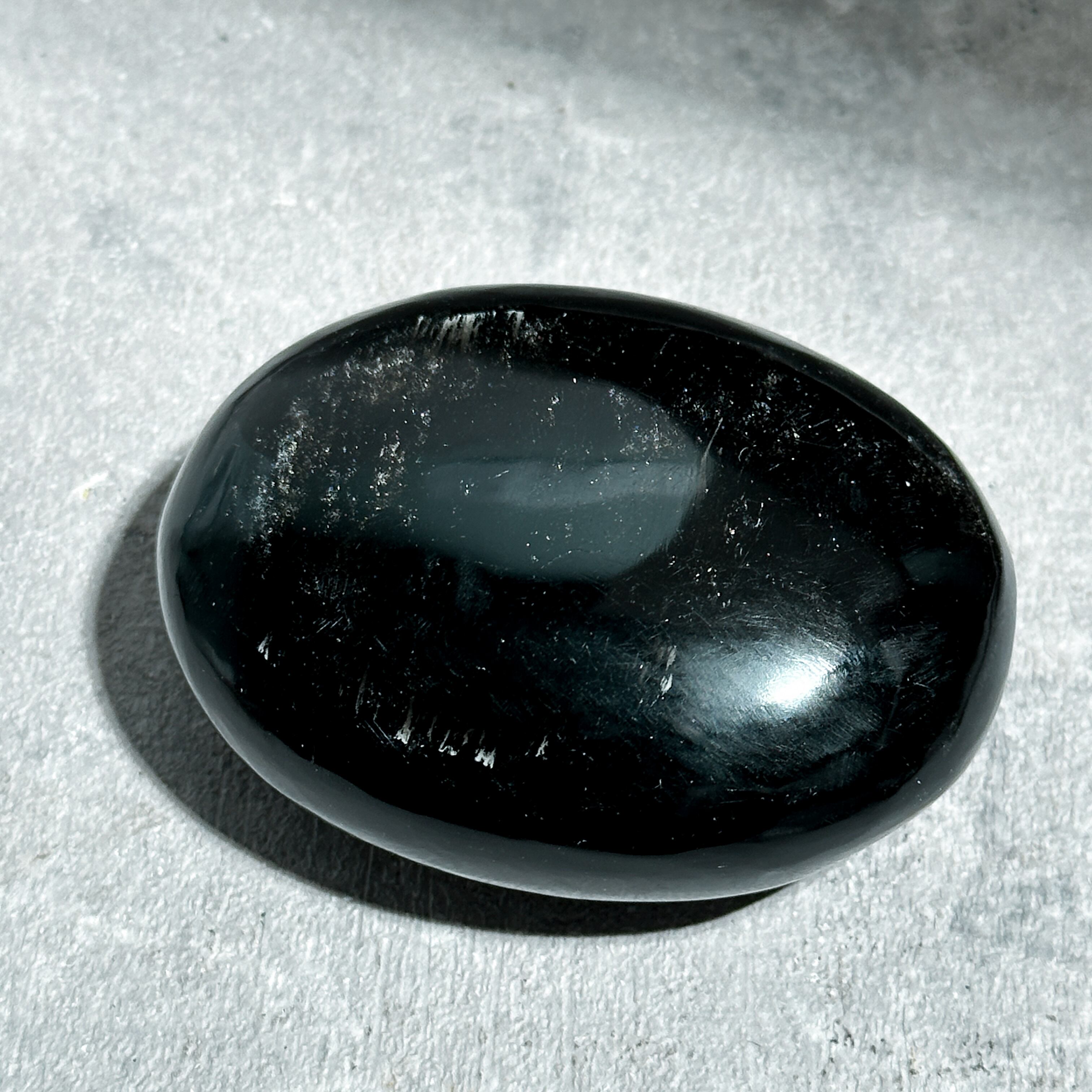 シルバーオブシディアン パーム87◇ Silver obsidian ◇天然石・鉱物