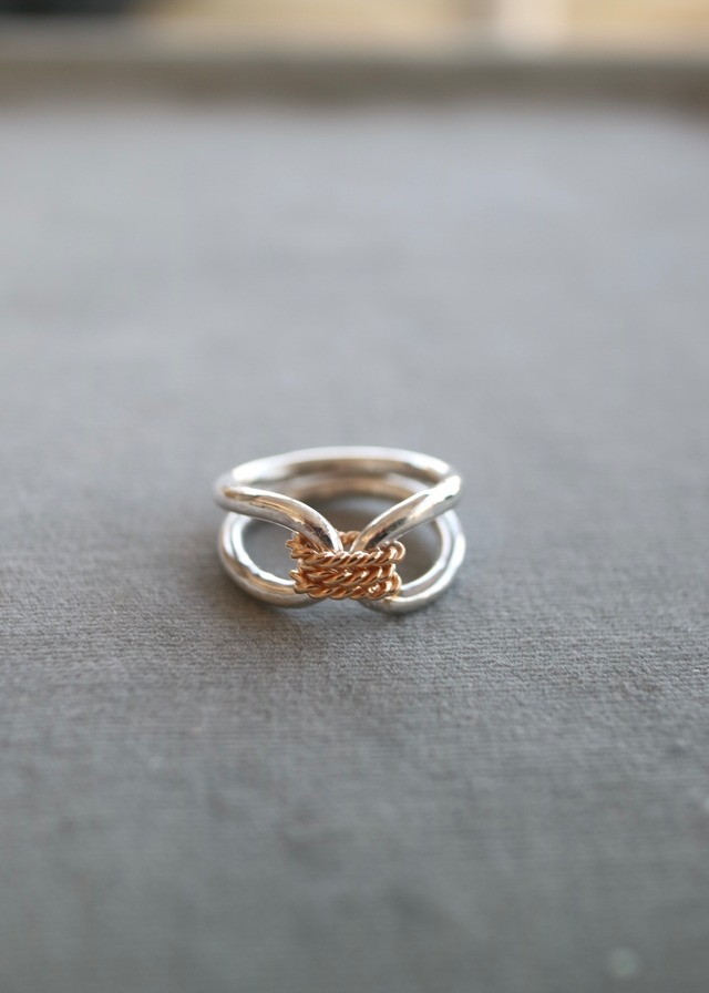 Horsebit ring[silver/gold]