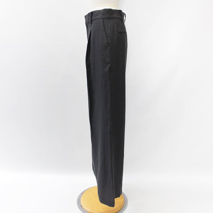 TICCA ティッカ リネンワイドタックパンツ TBFS-414 2026春夏新作