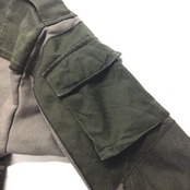 Remake Hoodie light brown×Military【hoodie08】