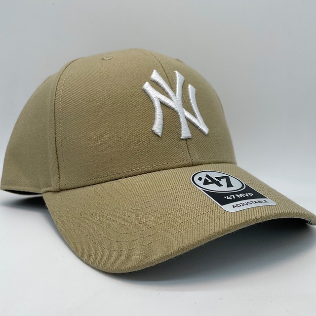 Yankees '47 MVP Khaki x White Logo