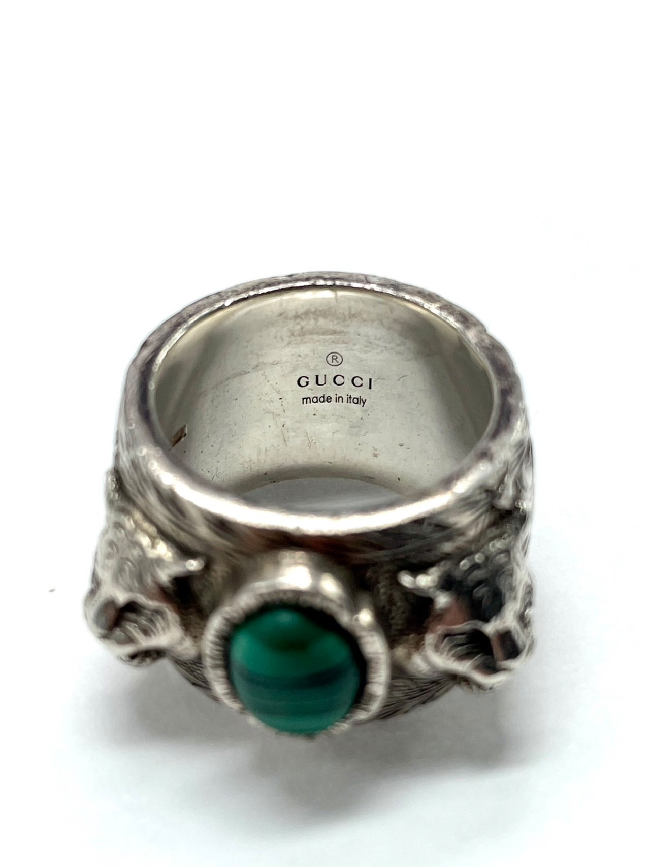 GUCCI　ガーデンキャットヘッドリング