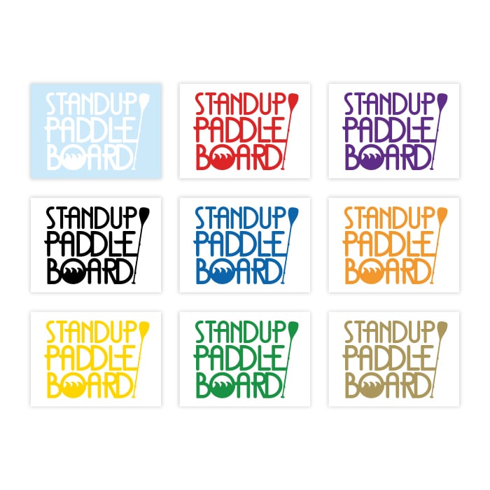 スタンドアップパドルボード SUP ステッカー | SO STICKER WORK