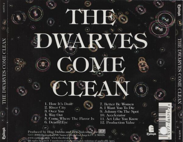 THE DWARVES/COME CLEAN | RECORD SHOP CONQUEST/レコードショップコン