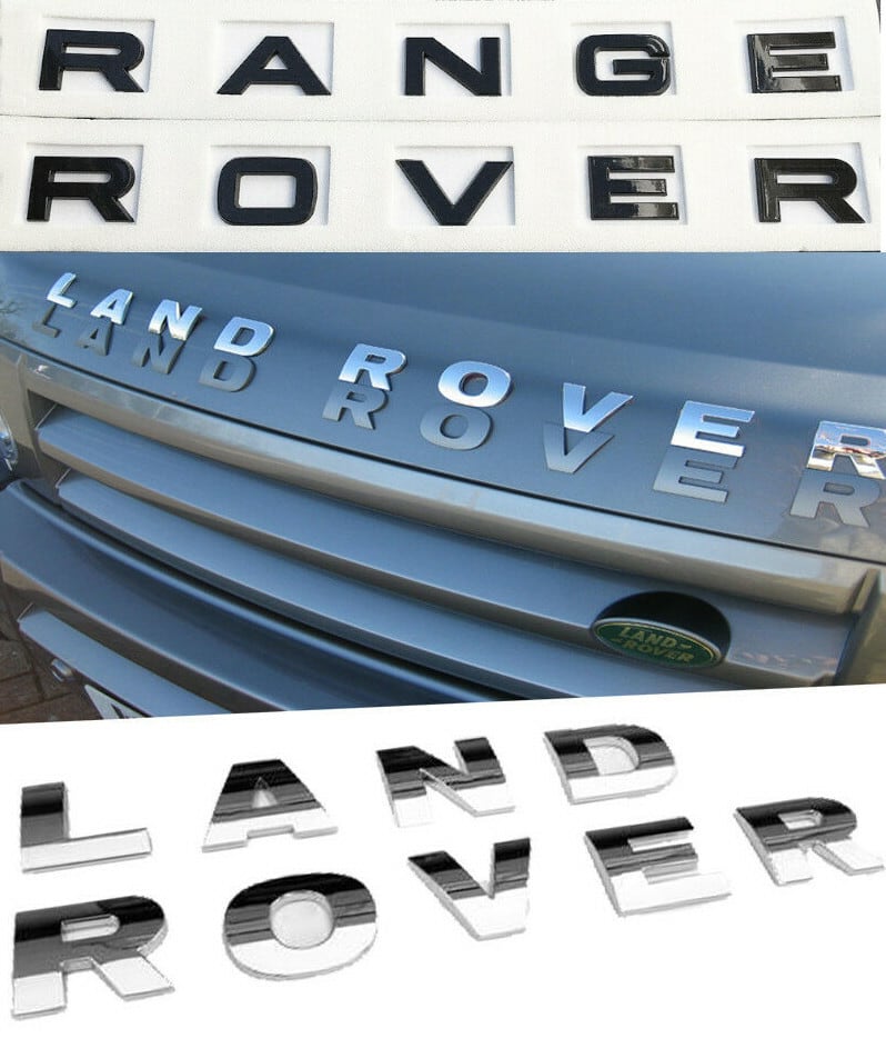 RANGE ROVER バッジ 2セット レンジローバーのロゴ RANGE ROVER バッジ 2セット レンジローバーのロゴ 【公式通販】
