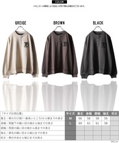 ◆ピグメント ヘンリーネックスウェット◆sb-g8421762n