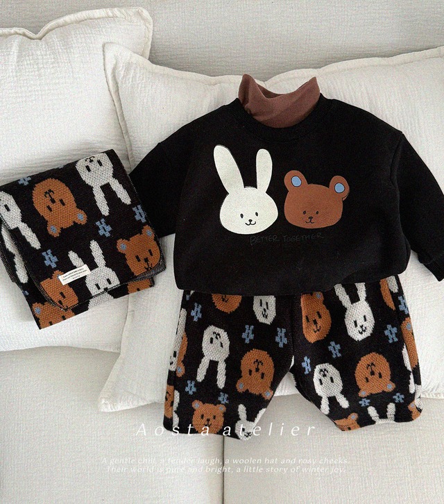 [即納L/XXL]≪Aosta≫nene pants bear rabbit 7