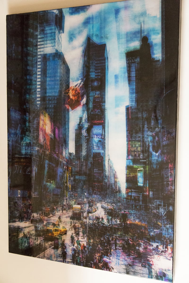 New York, Times square / ニューヨーク タイムズスクエアの現代アート
