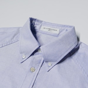 ( BLUE ) RAGLAN SLEEVE OXFORD SHIRT