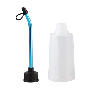 【人気】Mxfans ホワイト プラスチック 燃料ボトル スケールモデルカーのため 耐久性 250ml T10034