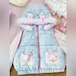 ゆめかわ♡袖の取り外し可能なうさ耳ジャケット　jya32