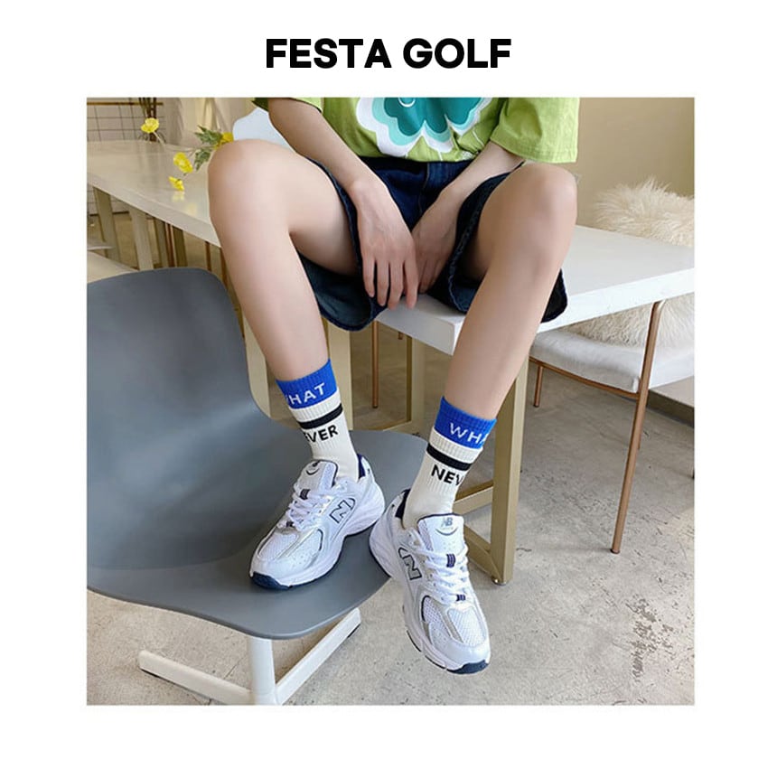 ツートンカラーソックス | Festa Golf