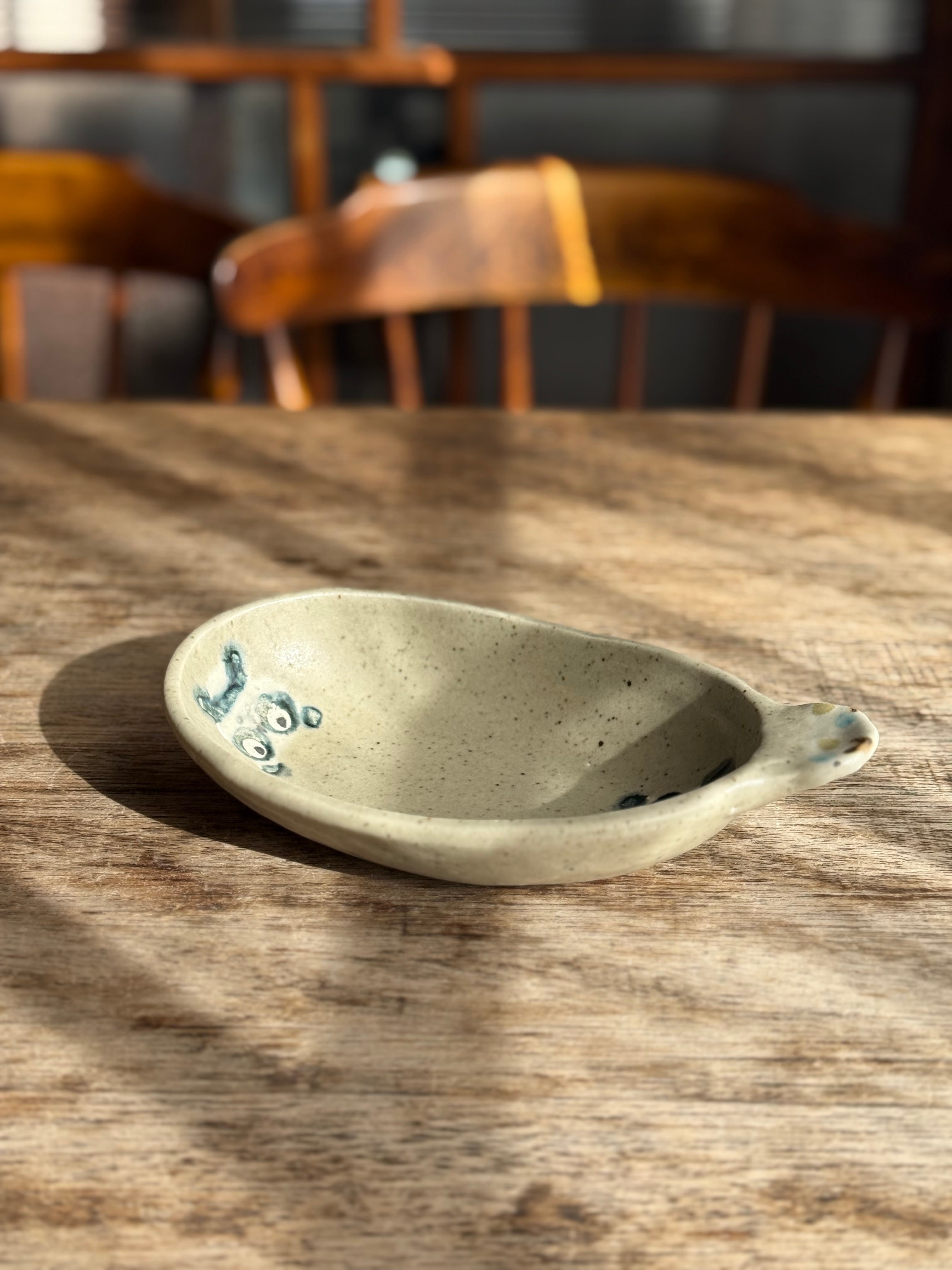 九谷焼/花もん/楕円皿（ツバメ） | うつわと道具 うわのそら