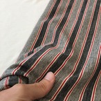 綿100%スペックボーダー天竺ニット生地-2ｍ-curl tricot　FX/200H5606●