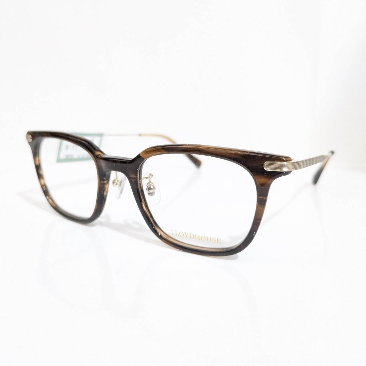 【LLOYDHOUSE】ウエリントンコンビフレーム デミブラウン・ゴールド