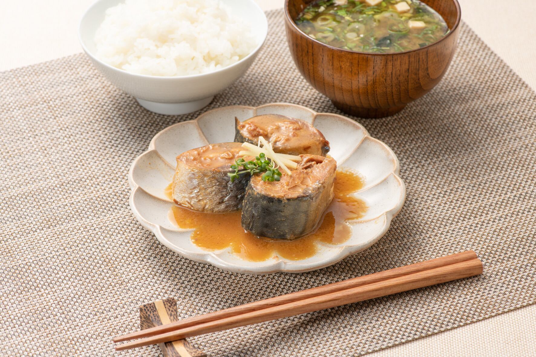 銚子産鯖味噌煮（１２缶）　しだや