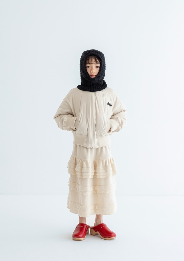 【25AW】folkmade(フォークメイド)Padded blouson ivory(S/M/L)ジャケット アウター