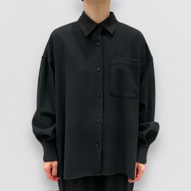 yuu CAFUNE カフネ 2Way フランネル オーバーシャツ cafune 2way frannel wide shirt | CoCo Cuore