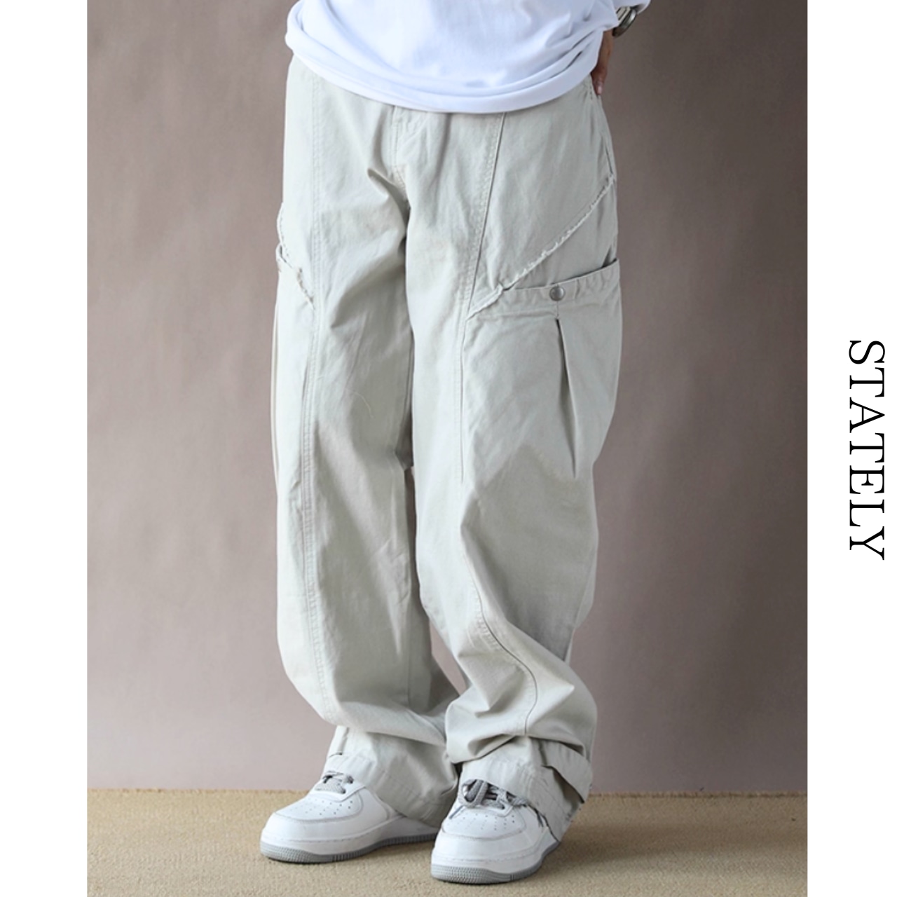 Utility Cargo ワイドパンツ/2color_B38・画像4