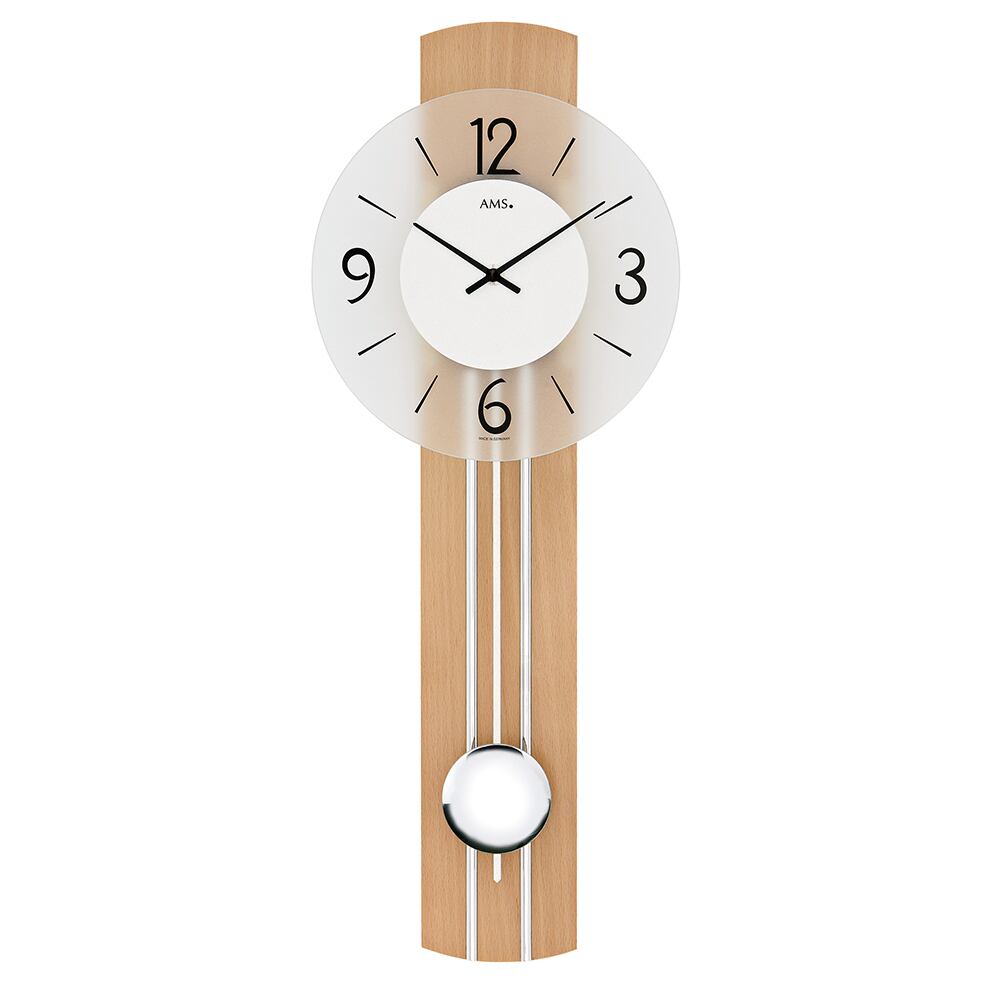 【AP-3073】壁掛け時計 掛け時計 振り子時計 輸入時計 ナチュラル ギフト プレゼント 輸入インテリア ドイツ