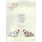 ニキ A4クリアファイル Love Bear(8819744)
