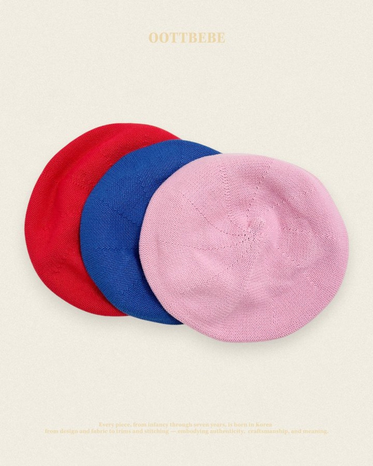 [oottbebe] Tonton beret / [오뜨베베] 톤톤베레모