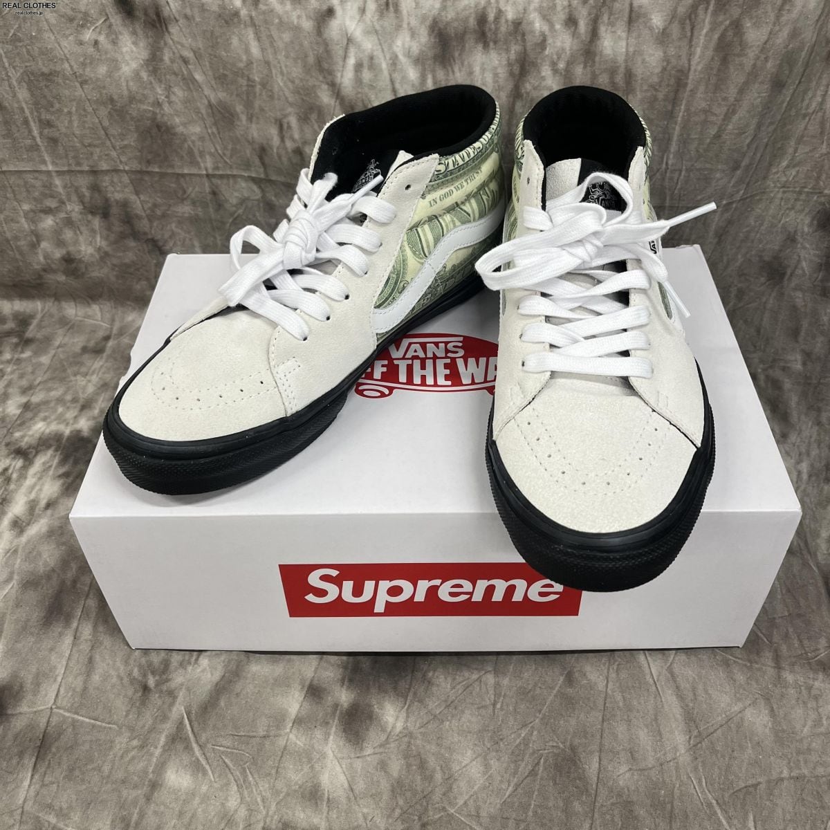 Supreme VANS Dollar Skate Gsosso Mid27.5