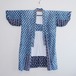絣 着物 藍染 木綿 クレイジーパターン 長着 ジャパンヴィンテージ 昭和 | Kasuri Fabric Indigo Kimono Robe Long Crazy Pattern Japan Vintage