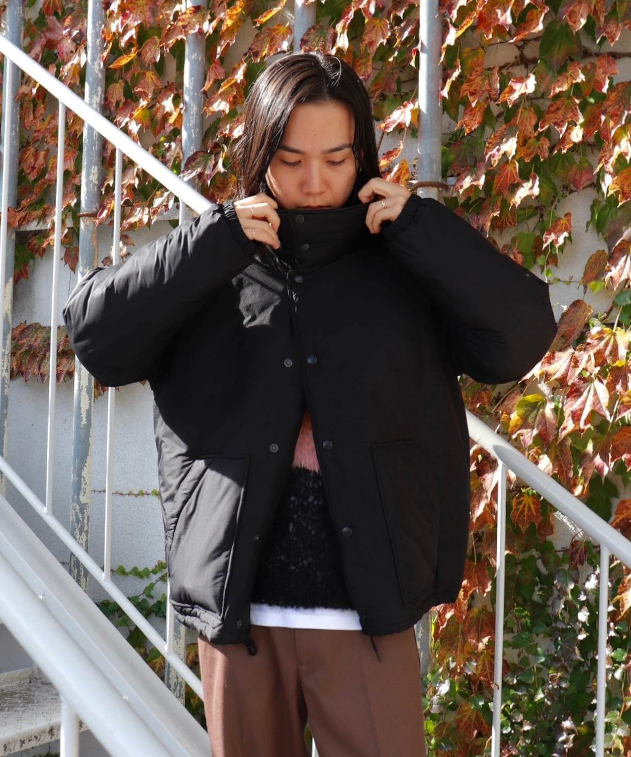 UNUSED / US2444.Padded jacket (BLACK) | AfterSchool Online Store  